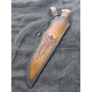 АРХАНГЕЛ авторський ніж ручної роботи Alexknifemaker, сталь  DI90MP, 63 HRC. Photo 2